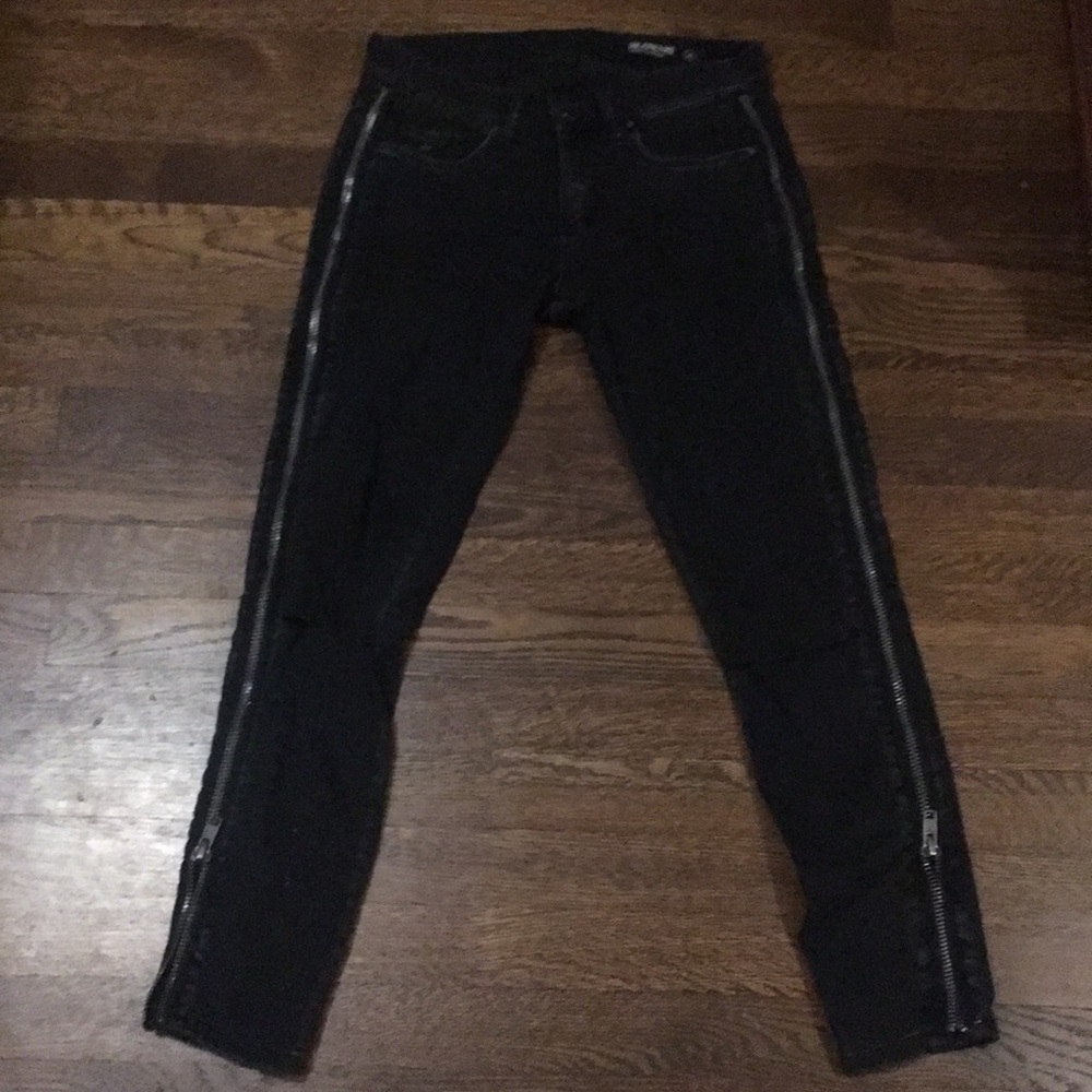 Blank size 26 dark grey denim
